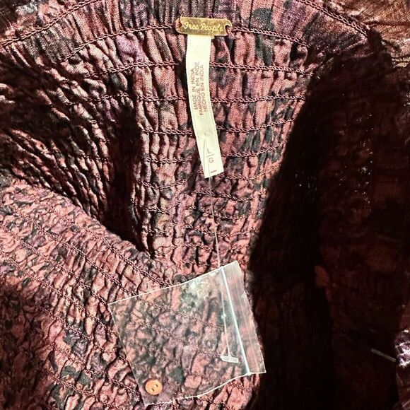 NWOT Free People Smock It To Me Mini Dress - Picture 4 of 5